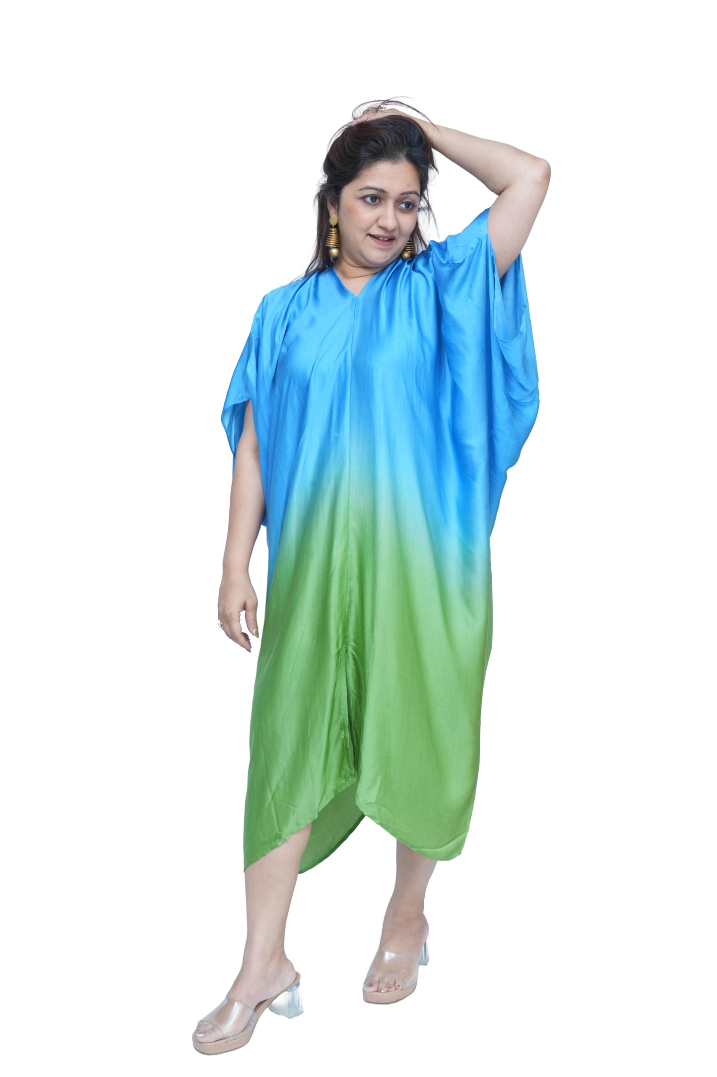 Ombré  in Kaftan style