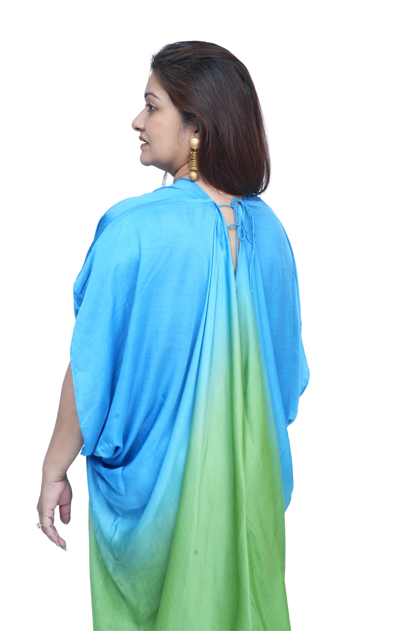 Ombré  in Kaftan style